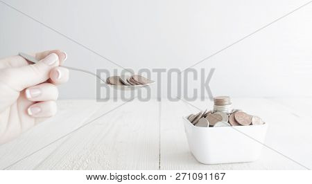 Concept Of Money Consumering