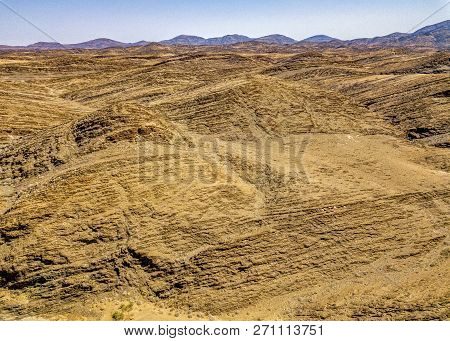 The Rocks Near Kuiseb River In The Mountain Of Namibia.