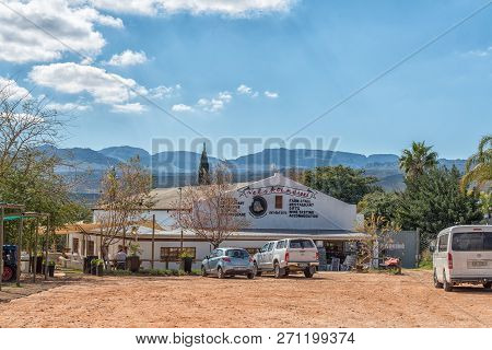 Clanwilliam, South Africa, August 22, 2018: The Velskoendraai Farm Stall In Clanwilliam In The Weste
