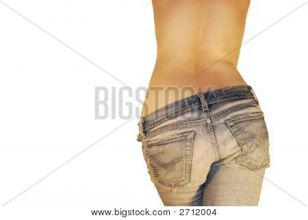 Ragazza In Jeans