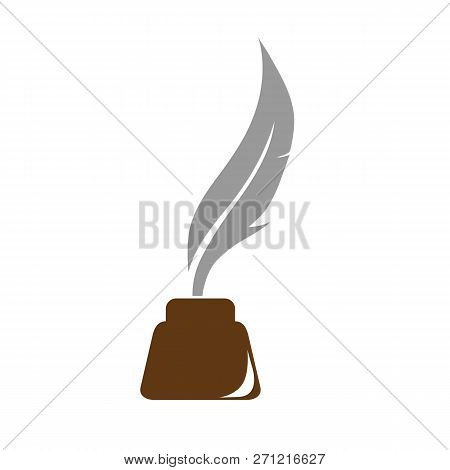 Color Logo On The Theme Of Poetry And Prose