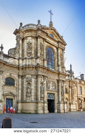 Notre Dame Church, Former Dominican Chapel Was Built Between 1684 And 1707, Bordeaux, France