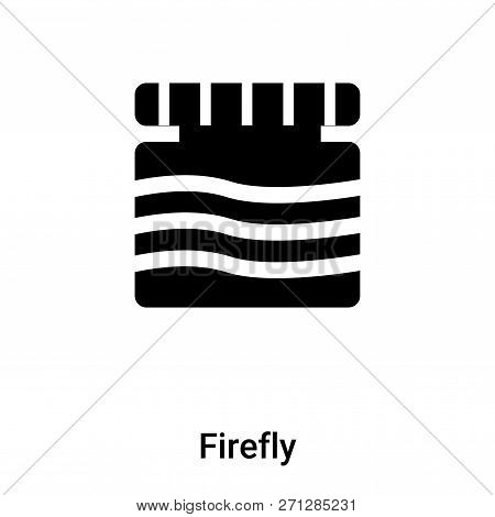 Firefly Icon In Trendy Design Style. Firefly Icon Isolated On White Background. Firefly Vector Icon 