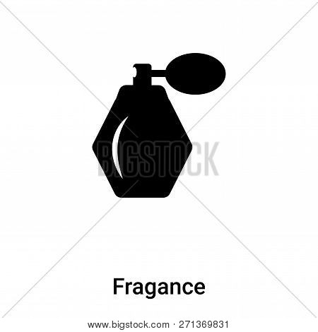Fragance Icon In Trendy Design Style. Fragance Icon Isolated On White Background. Fragance Vector Ic