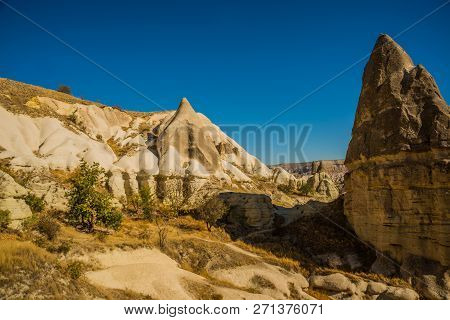 Cappadocia, Anatolia, Turkey, Love Valley, Gorkundere: Beautiful Landscape With Unusual Mountains An