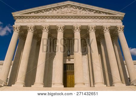 Washington, Usa - June 23, 2017 United States Supreme Court Building