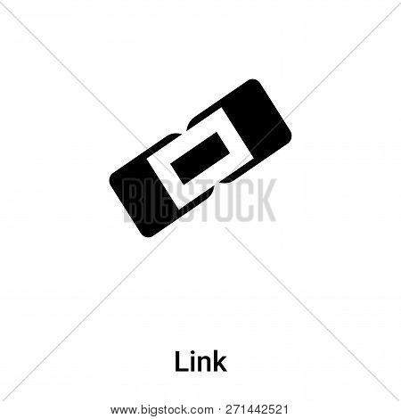 Link Icon In Trendy Design Style. Link Icon Isolated On White Background. Link Vector Icon Simple An