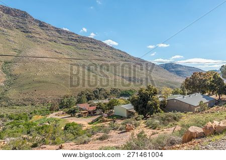 Cederberg, South Africa, August 22, 2018: A View Of Bosdorp In The Cederberg Mountains Of The Wester