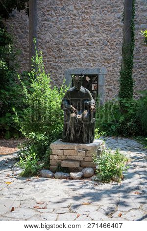 Monument To Joaqim Rossello, The Abbot Lluc (1891-1901), Founder Of The Catholic Order Of The Sacred