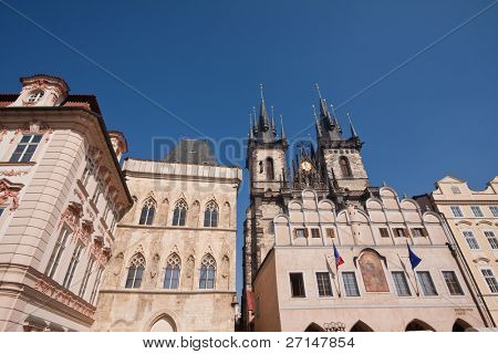 Historické architektury v Prag, Česká republika