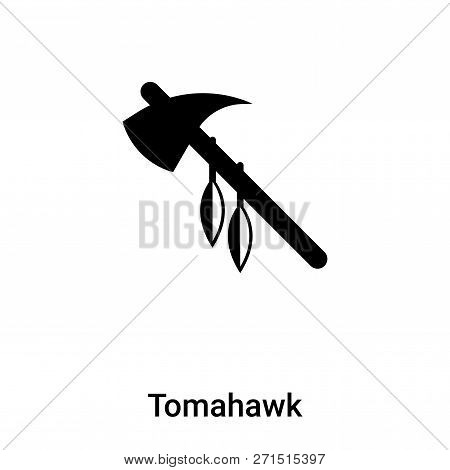 Tomahawk Icon In Trendy Design Style. Tomahawk Icon Isolated On White Background. Tomahawk Vector Ic