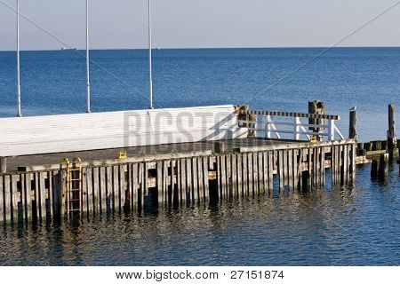 molo di legno a Sopot, in Polonia