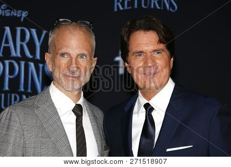 Rob Marshall and John DeLuca at the World premiere of Disney's 'Mary Poppins Returns' held at the Dolby Theatre in Hollywood, USA on November 29, 2018.