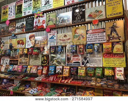 Fort Collins, Co - October 24:  The Rocket Fizz In Fort Collins Colorado.  This Is An Old Fashioned 