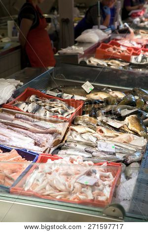Fish Market, Fresh Fish In Street Market, Fresh Fish, Social Issue, Fish Market Street Market