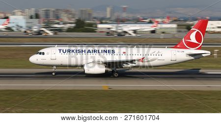 Airplane Takeoff From Airport