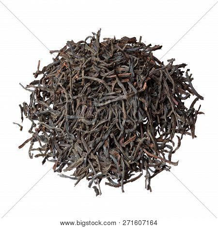 Exclusive Dimbula Tea Heap Isolated On White.