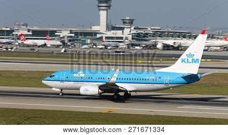 Airplane Takeoff From Airport