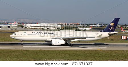 Airplane Takeoff From Airport