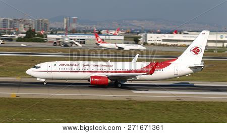 Airplane Takeoff From Airport