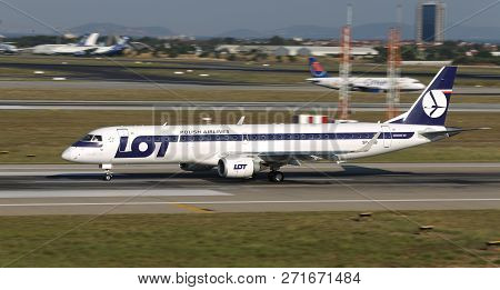 Airplane Takeoff From Airport