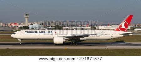 Airplane Takeoff From Airport