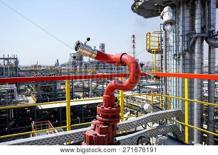 Fireplug For Pressure Fire At The Refinery