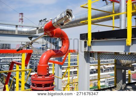 Fireplug For Pressure Fire At The Refinery