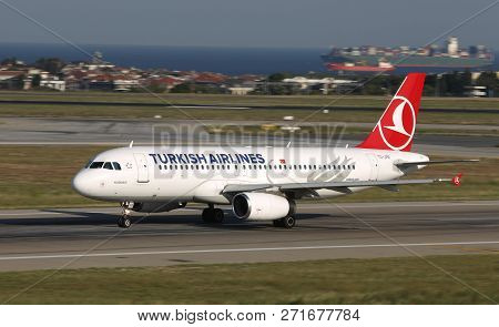 Airplane Takeoff From Airport