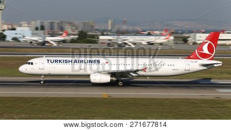 Airplane Takeoff From Airport