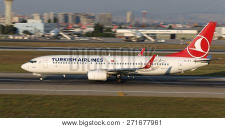 Airplane Takeoff From Airport