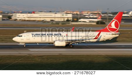 Airplane Takeoff From Airport