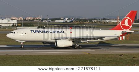 Airplane Takeoff From Airport