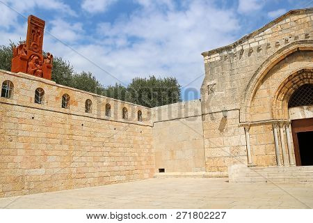 Church Of The Sepulchre Of Saint Mary, Also Tomb Of The Saint Mary, A Christian Tomb In The Kidron V