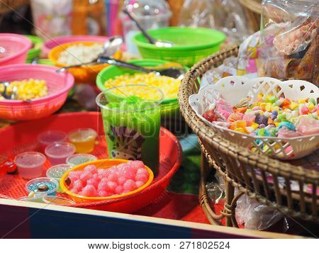 Close Up Sweets Dessert Sweetmeat Blancmange Delicious