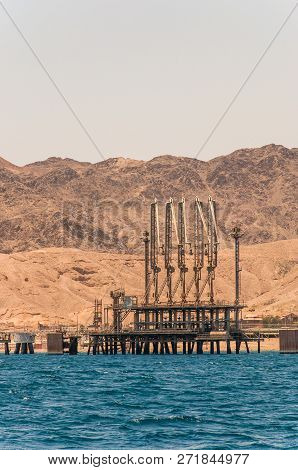 Eilat, Israel - May 15, 2012: Founded In 1968, The Eilat Ashkelon Pipeline Co. Ltd. Eapc Serves As A