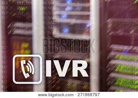 Ivr Interactive Voice Response Communication Concept. Se
