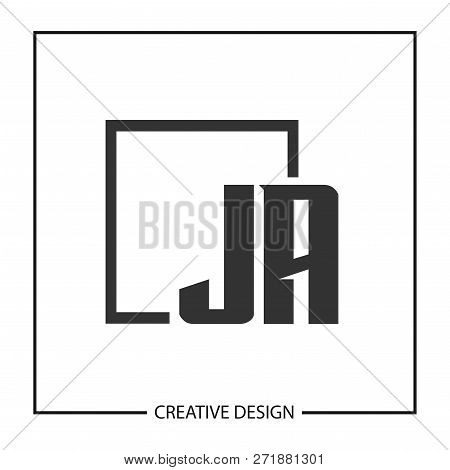 Initial Letter Ja Logo Template Vector Design