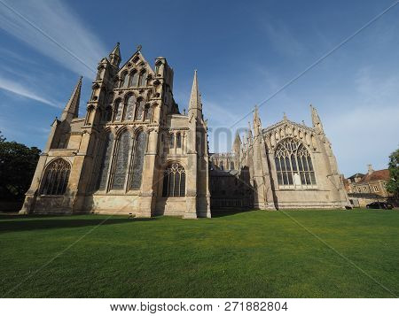 Ely Cathedral In Ely