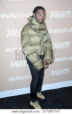 LOS ANGELES - DEC 1:  Offset, Kiari Kendrell Cephus at the Variety's 2nd Annual Hitmakers Brunch at the Sunset Tower on December 1, 2018 in Los Angeles, CA