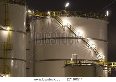 Petrochemické zásobníky