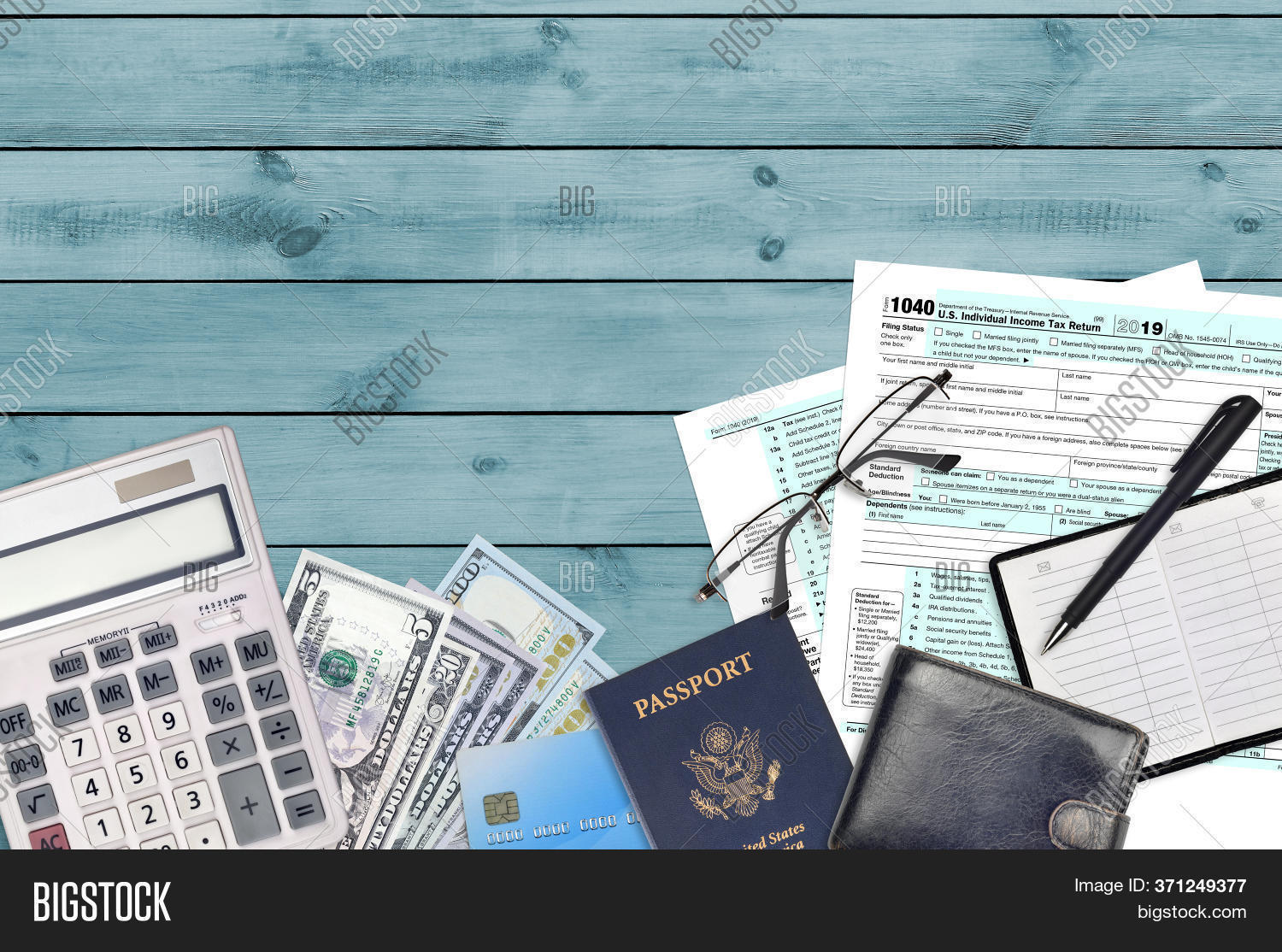 Irs Form 1040 Image &amp; Photo (Free Trial) | Bigstock