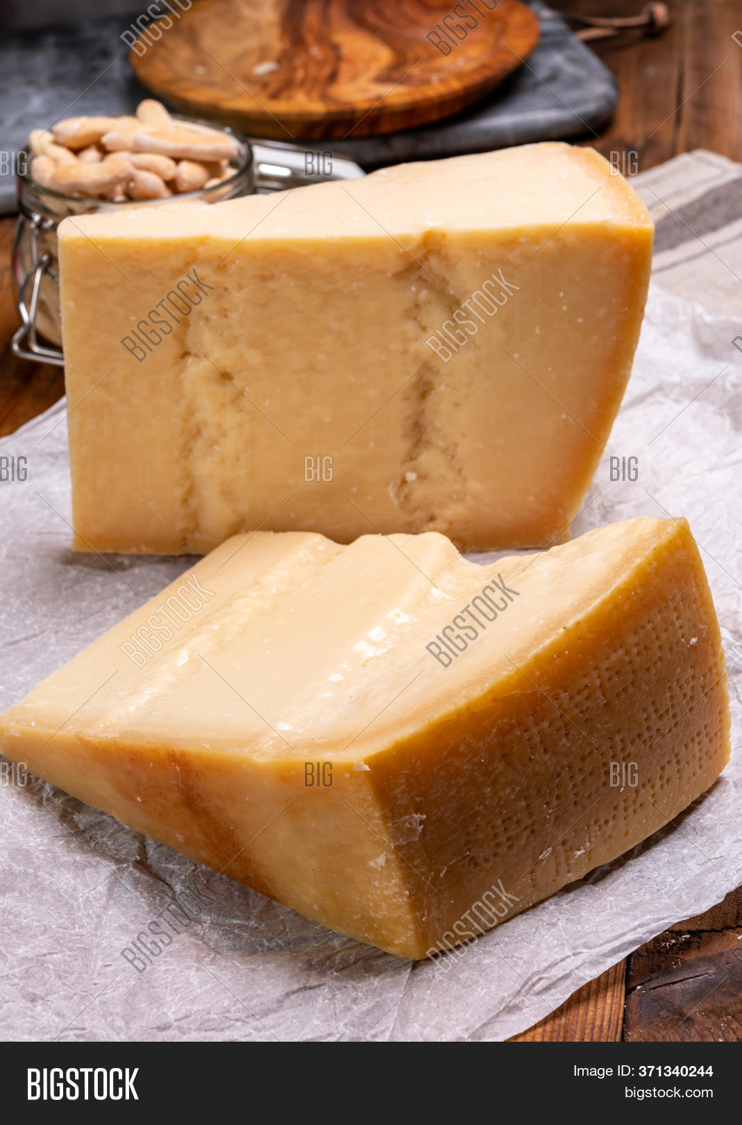 Big Wedge Parmigiano Image & Photo (Free Trial) Bigstock