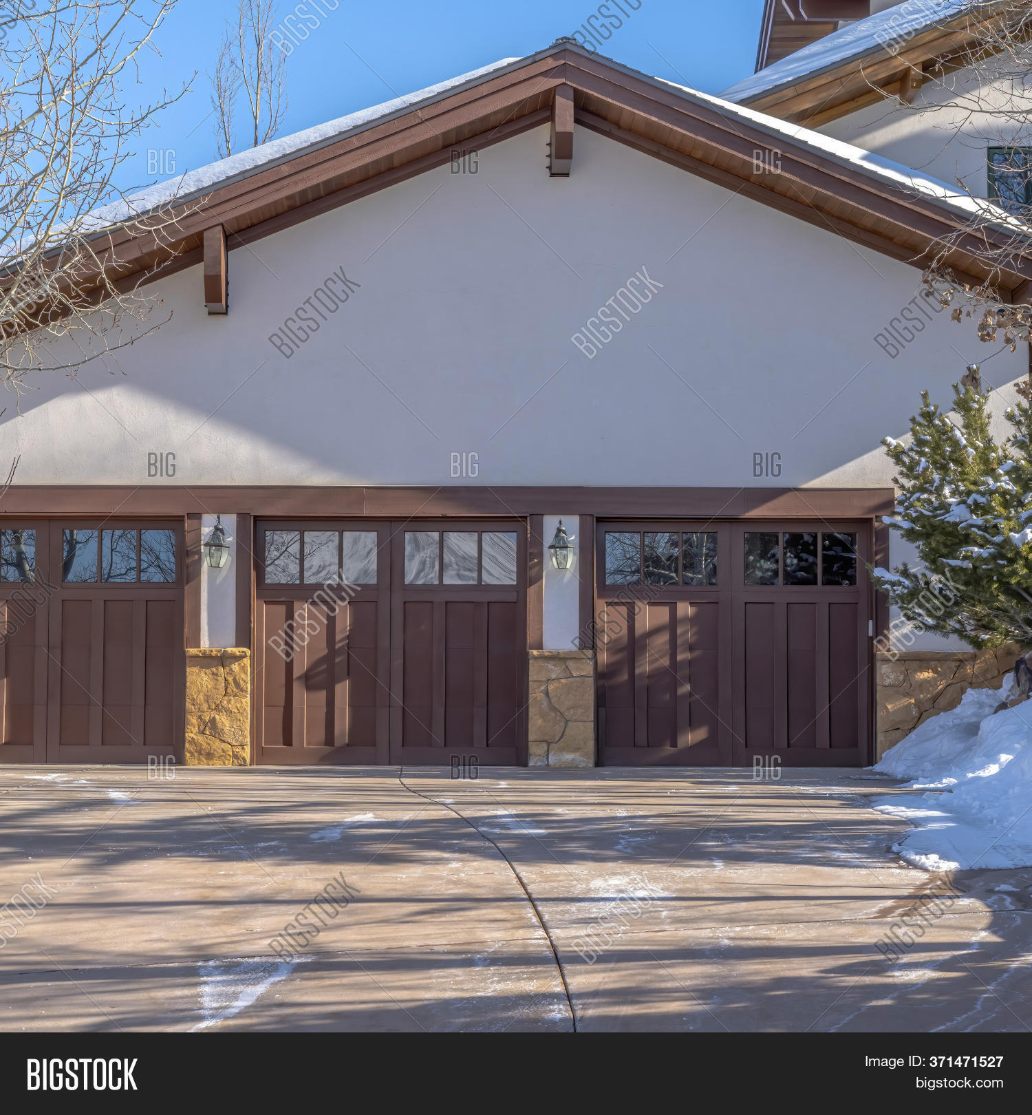 Square Driveway Image & Photo (Free Trial) Bigstock