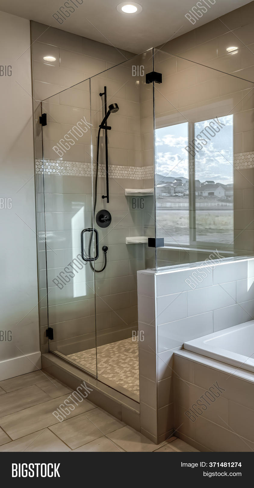 Regtangular Walk In Shower Vertical Rectangular Image & Photo (Free Trial) | Bigstock