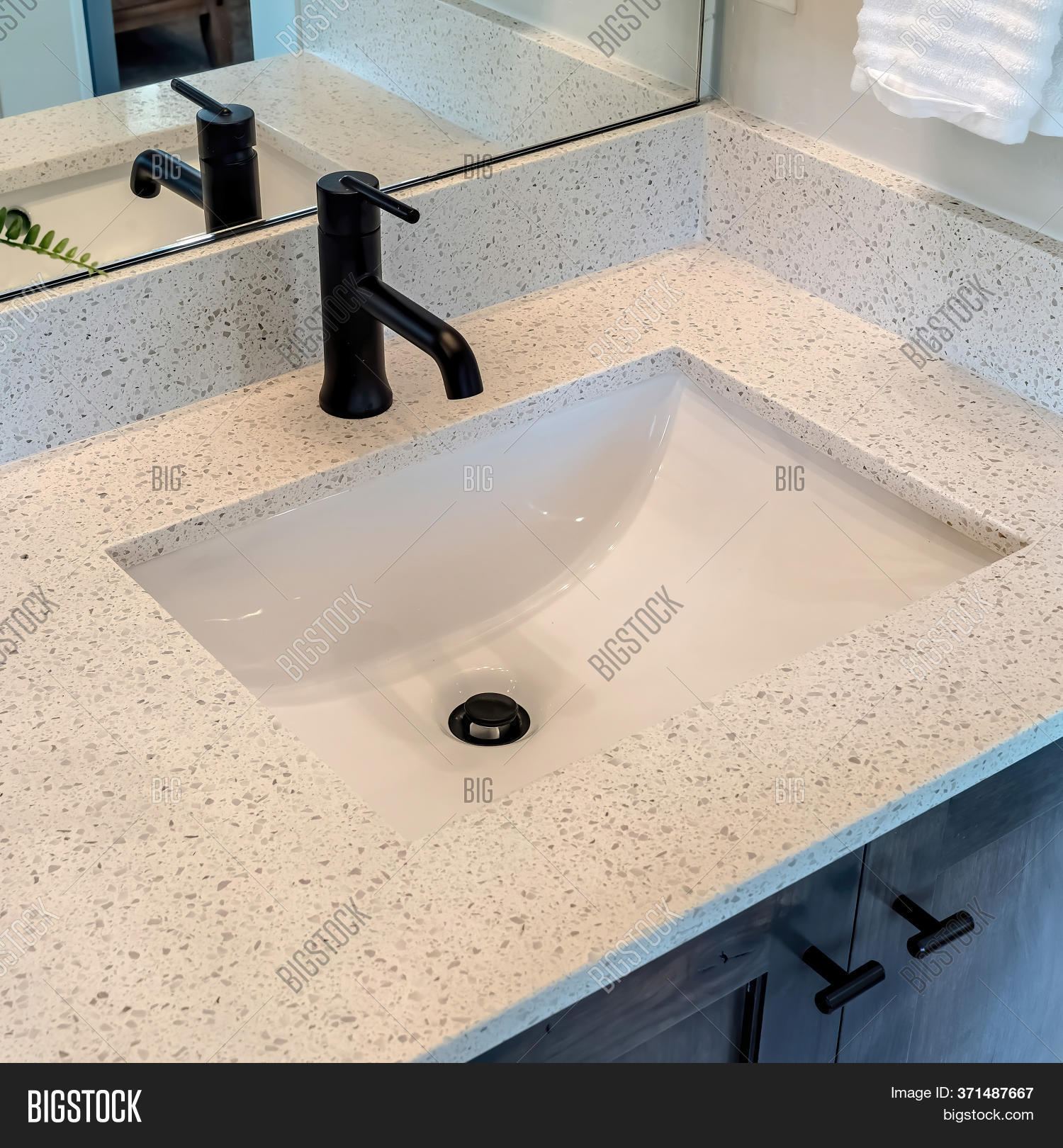 Square Bathroom White Image Photo Free Trial Bigstock