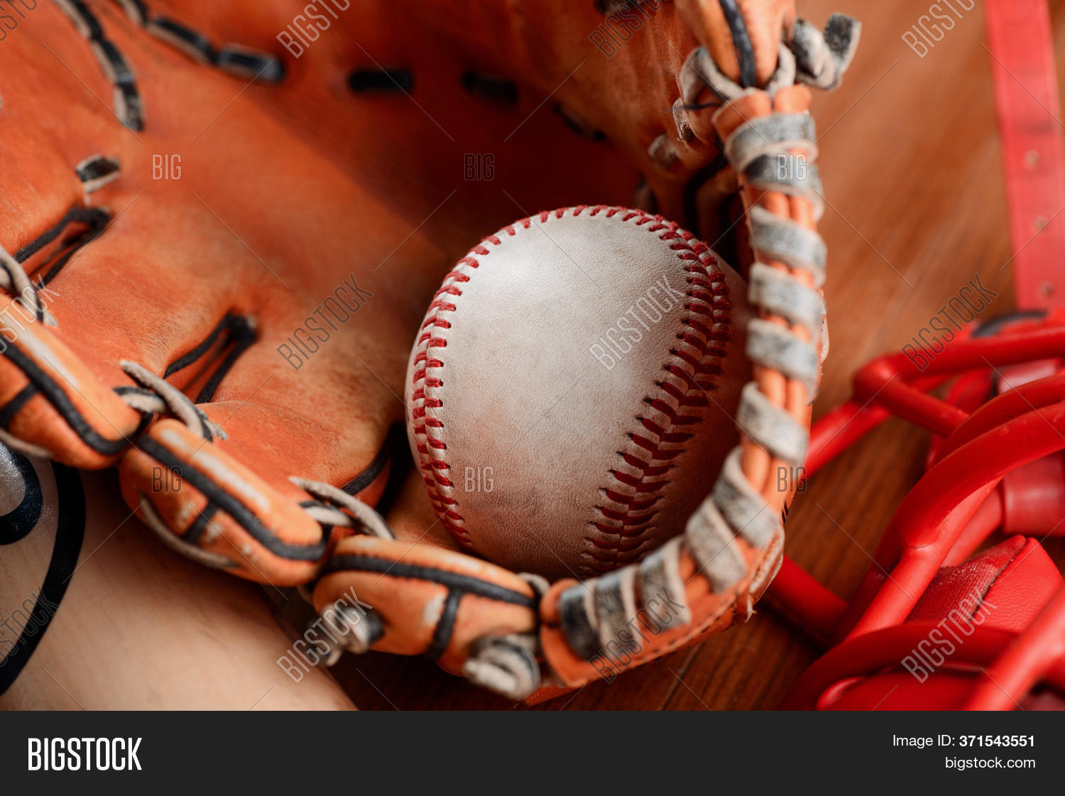 Ball Catchers Mitt. Image & Photo (Free Trial) Bigstock
