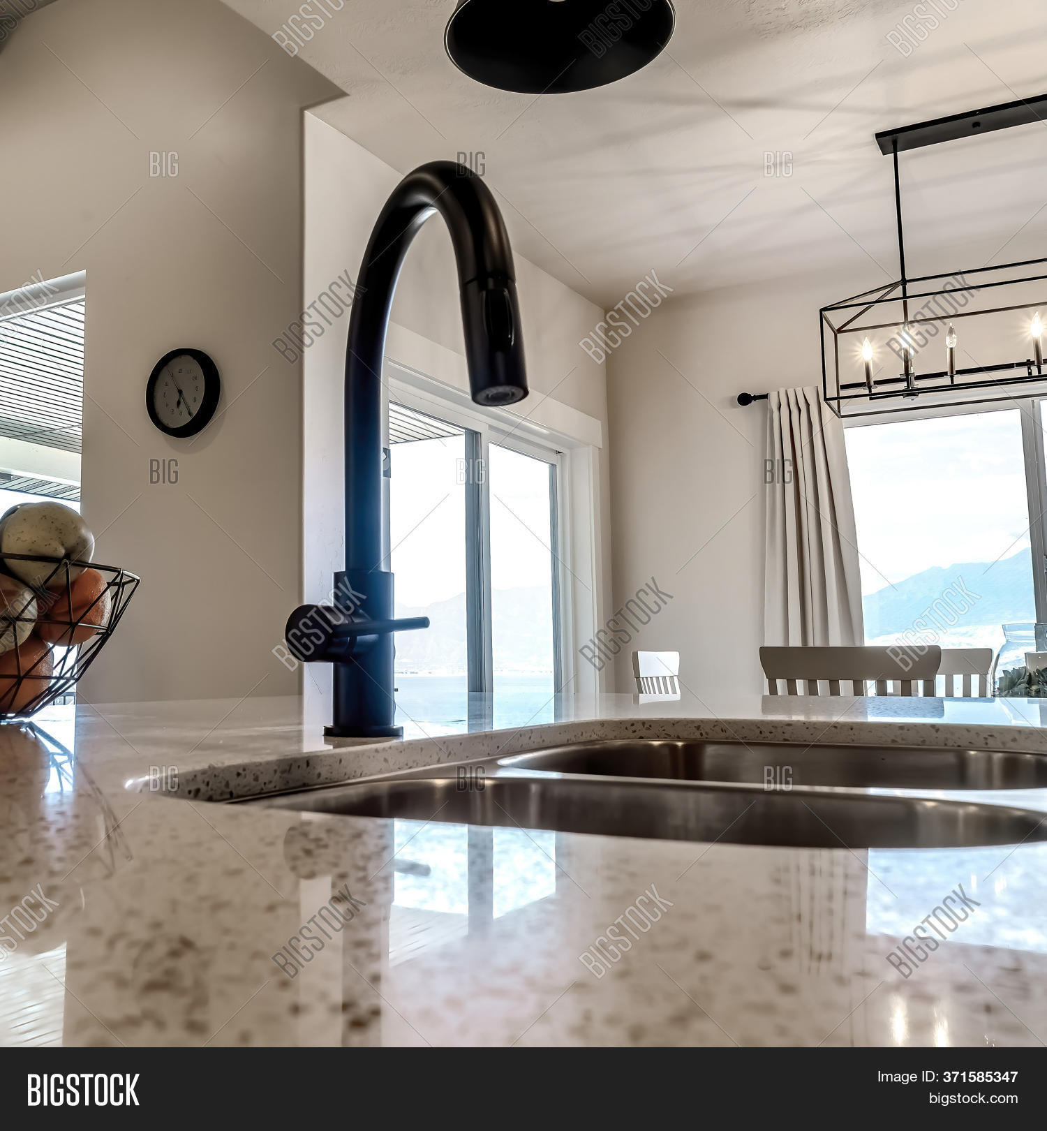 Square Curved Faucet Image Photo Free Trial Bigstock