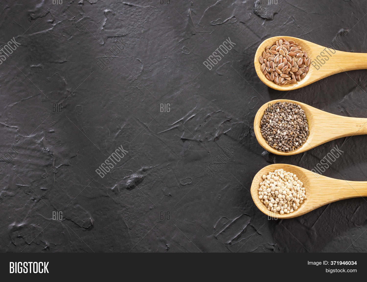 Quinoa, Flaxseed Chia Image & Photo (Free Trial) Bigstock