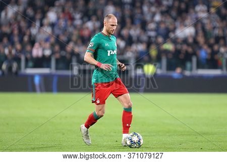Torino, Italy. 22th October 2019 . Uefa Champions League Group D . Juventus Fc Vs Fc Lokomotiv Moskv